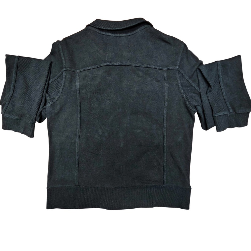 Hurley Womens Large Utility Sweatshirt Jacket Military Chic Y2K Charcoal - Picture 7 of 13